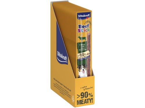 Vitakraft - 25 x Beef Stick Game 12gr, bild 2