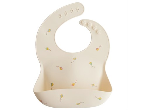 Mushie - Silicone Bib - Kites, bild 2