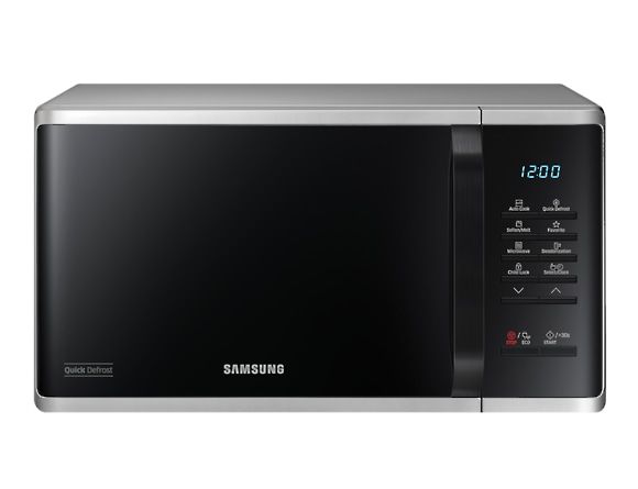 Samsung MS23K3513AS, Bänkdiskmaskin, Enbart mikrovågsugn, 23 l, 800 W, Inbyggd display, LED