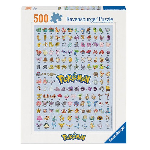 Pokémon The First 151 Pussel 500 bitar