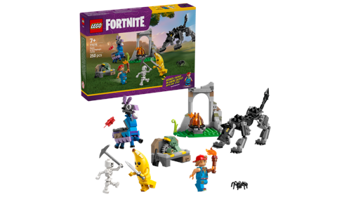 LEGO Fortnite Peely & Sparkplugs läger 77075, bild 3