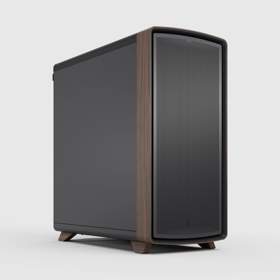 Fractal Summit PC-chassi (svart solid), bild 4