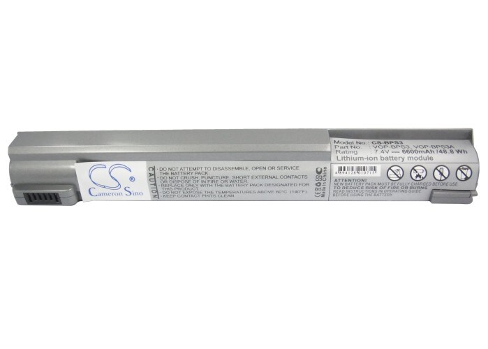 Batteri till Bärbar dator, laptop för Sony VAIO VGN-T27GP, VAIO VGN-T91PSY7 m.fl., bild 3