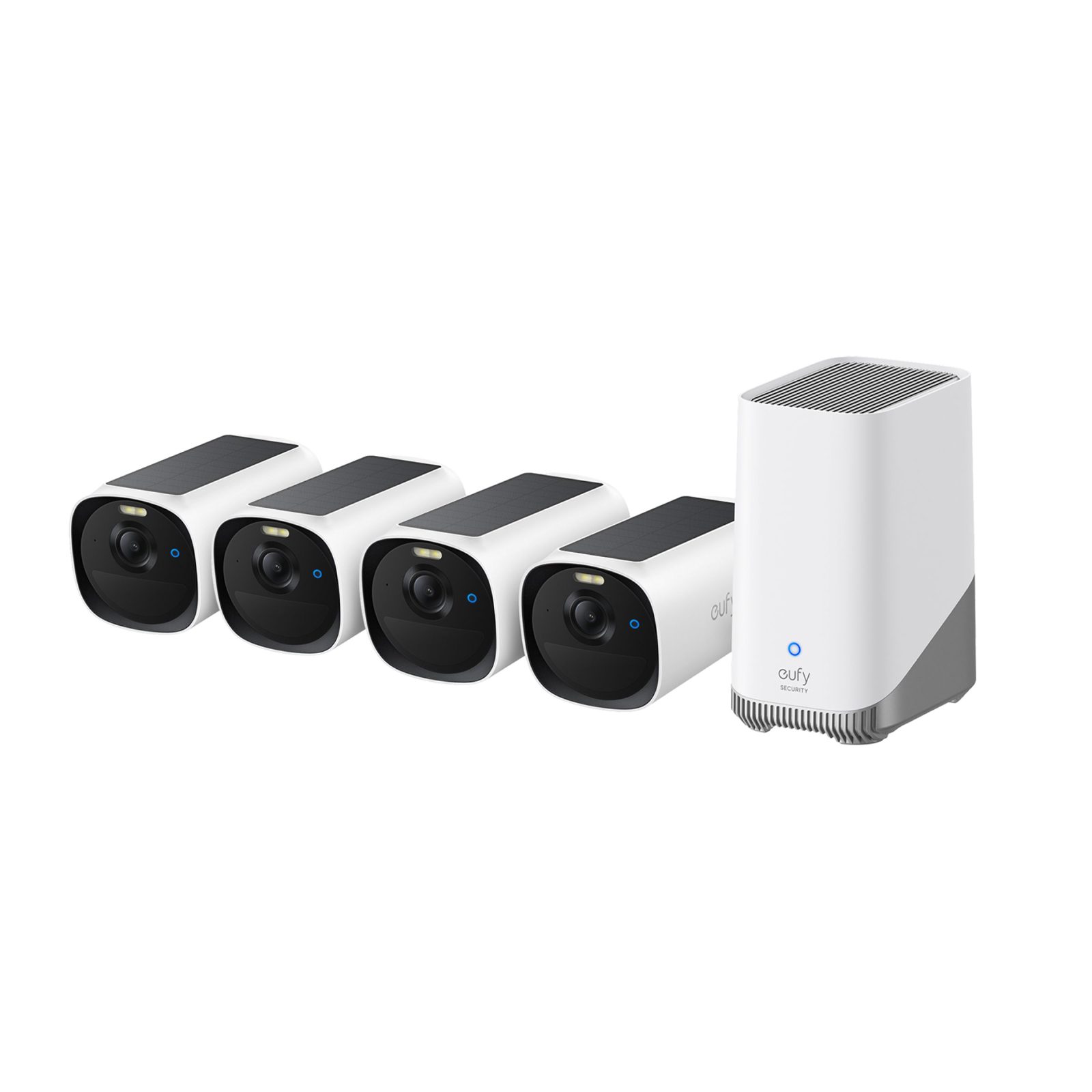 Eufy eufyCam E40 säkerhetskamera + HomeBase 2 (4-pack), bild 4