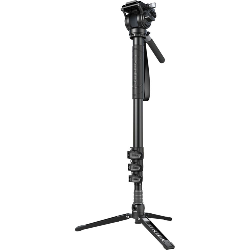 SmallRig 6622 Aluminum Monopod (4 sections) with Videohead
