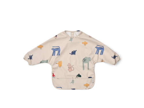 Liewood - Merle Printed Cape Bib - Imagine / Sandy - One size, bild 2