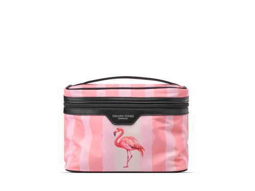 Gillian Jones - Urban Travel skönhetsbox - Flamingo - 25.5 cm x 17 cm x 14 cm, bild 2