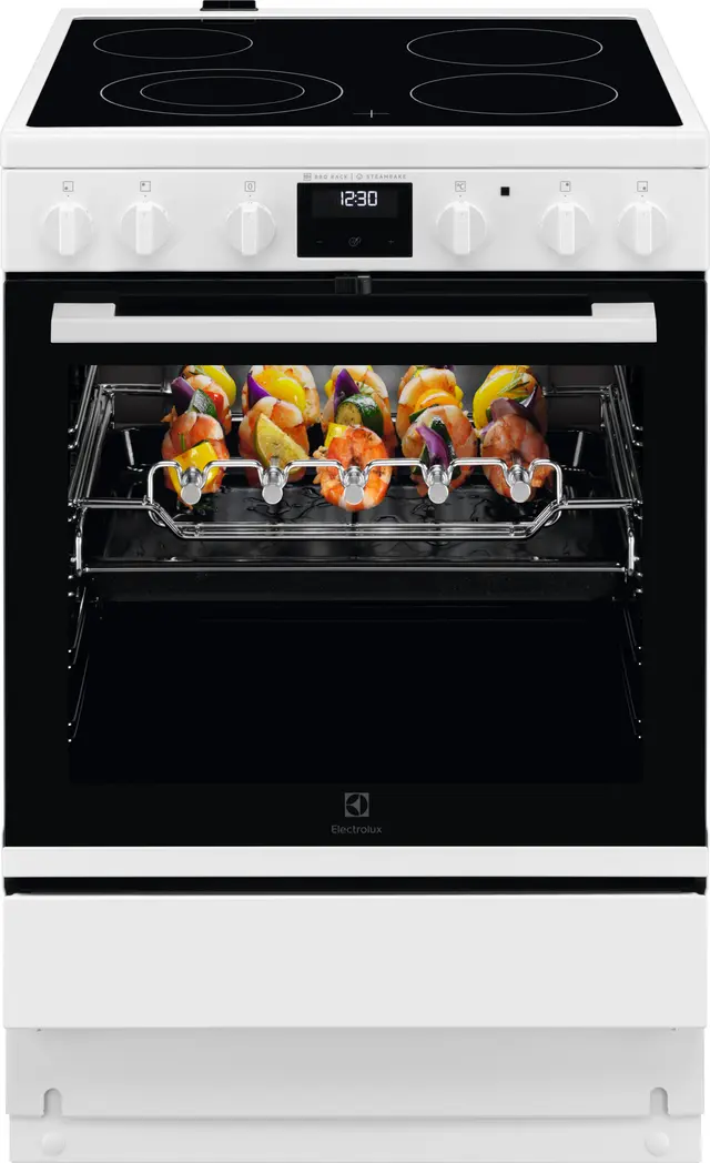 Electrolux 600-serien LKR66449NW keramisk spis, 230V