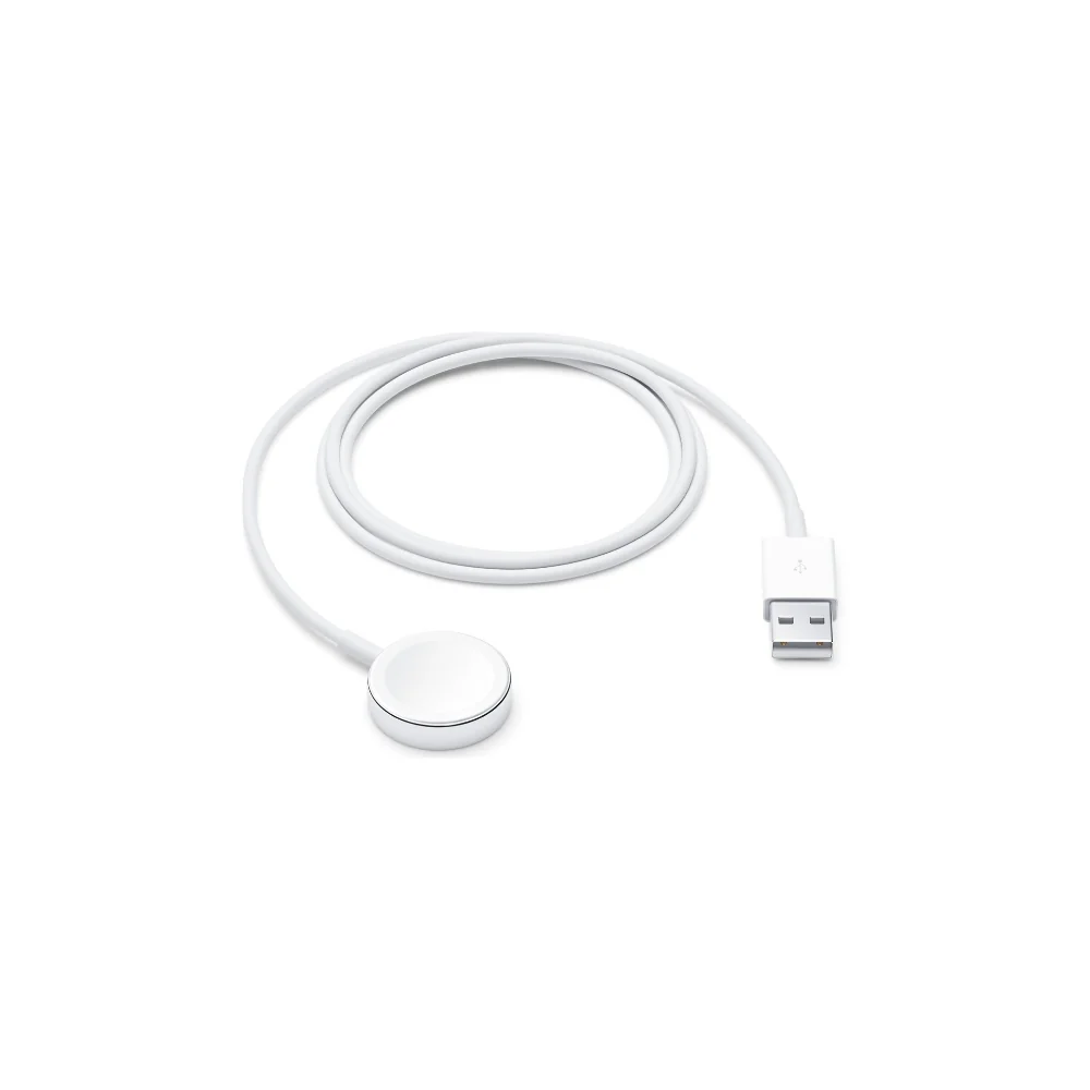 Apple Watch magnetisk laddningskabel MagSafe USB-A, 1m, vit, bild 2