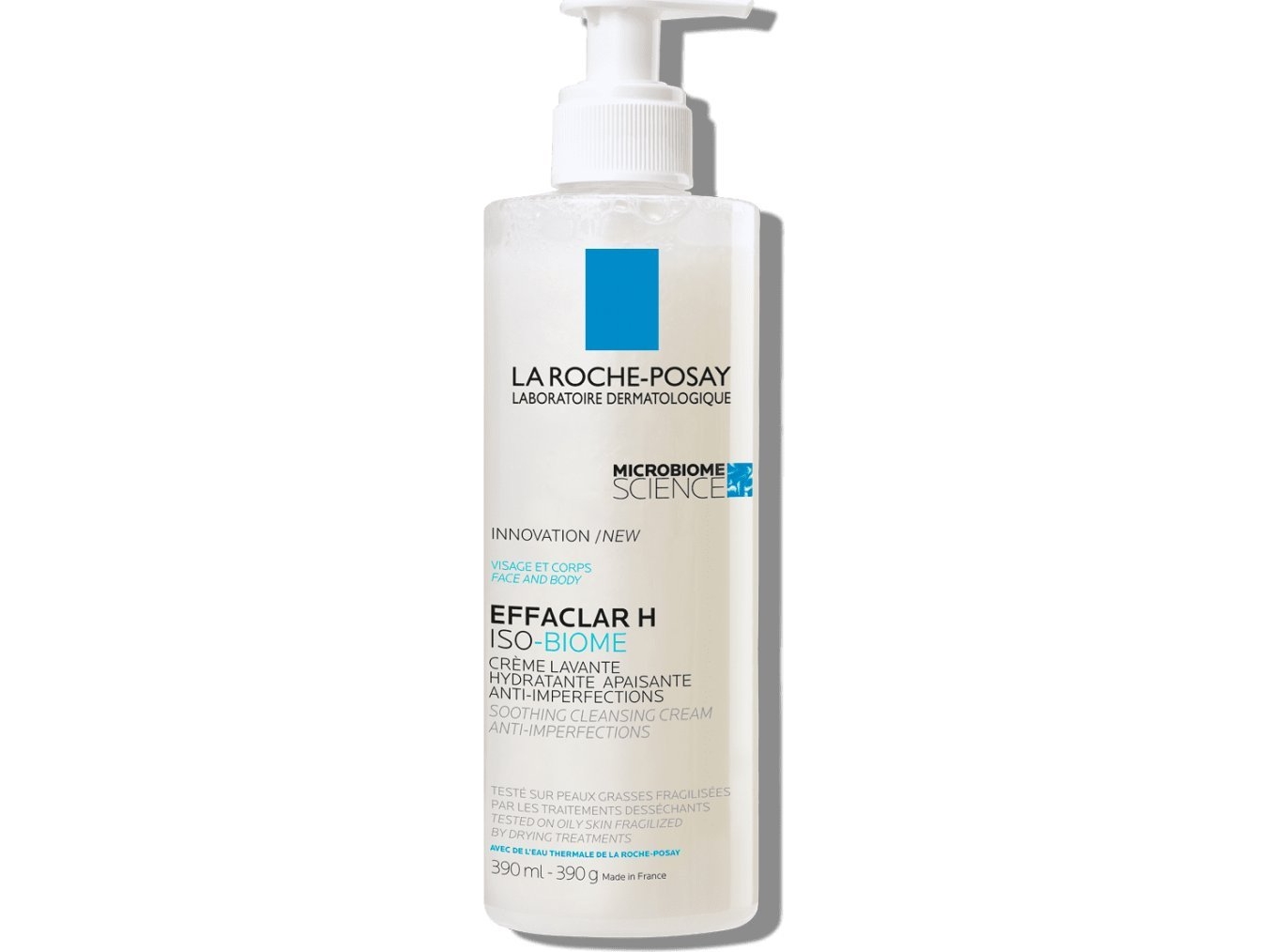 La Roche-Posay Effaclar H Iso-Biome Cleansing Cream Against Imperfections 390ml