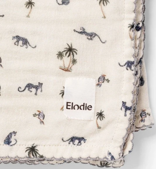 Elodie Details bamboo muslin blanket 1-p, Garden Leos Resort, bild 4