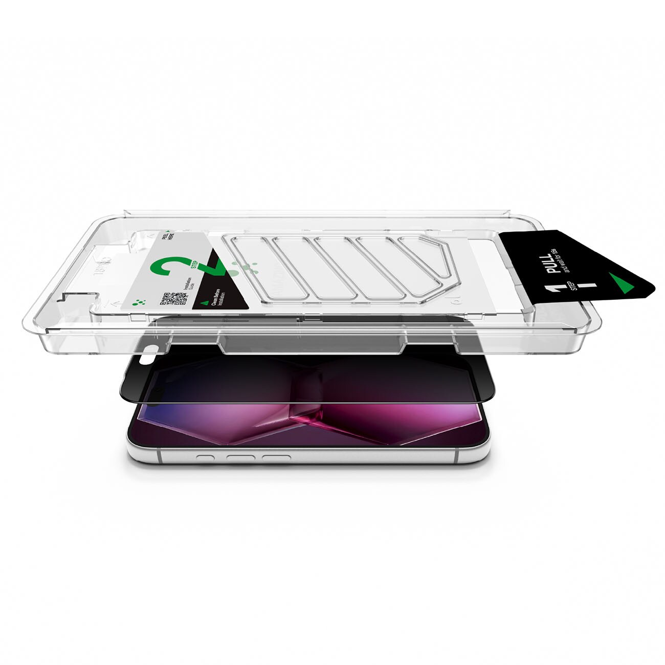 AmazingThing Titan +Care sekretessglas för iPhone 18 Pro Max med monteringsram, bild 5