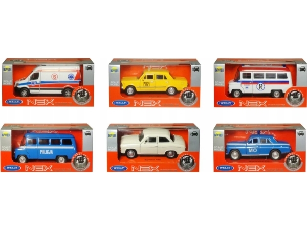 Welly bilmodell 1:34 PRL (130-00884)