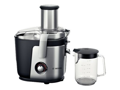 Bosch MES4010 - Råsaftcentrifug - 1.5 liter - 1.2 kW - silver/svart