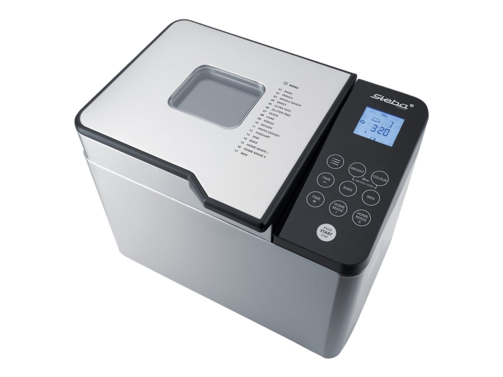 Steba BM 2 - Bakmaskin - 600 W - rostfritt stål/svart