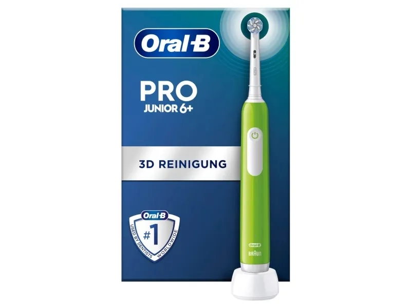 Oral-B eltandborste Pro1 Junior 6+ Green