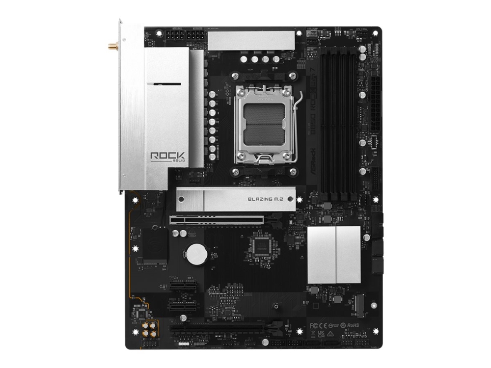 ASRock B850 Rock Wi-Fi 7 ATX AM5, bild 2
