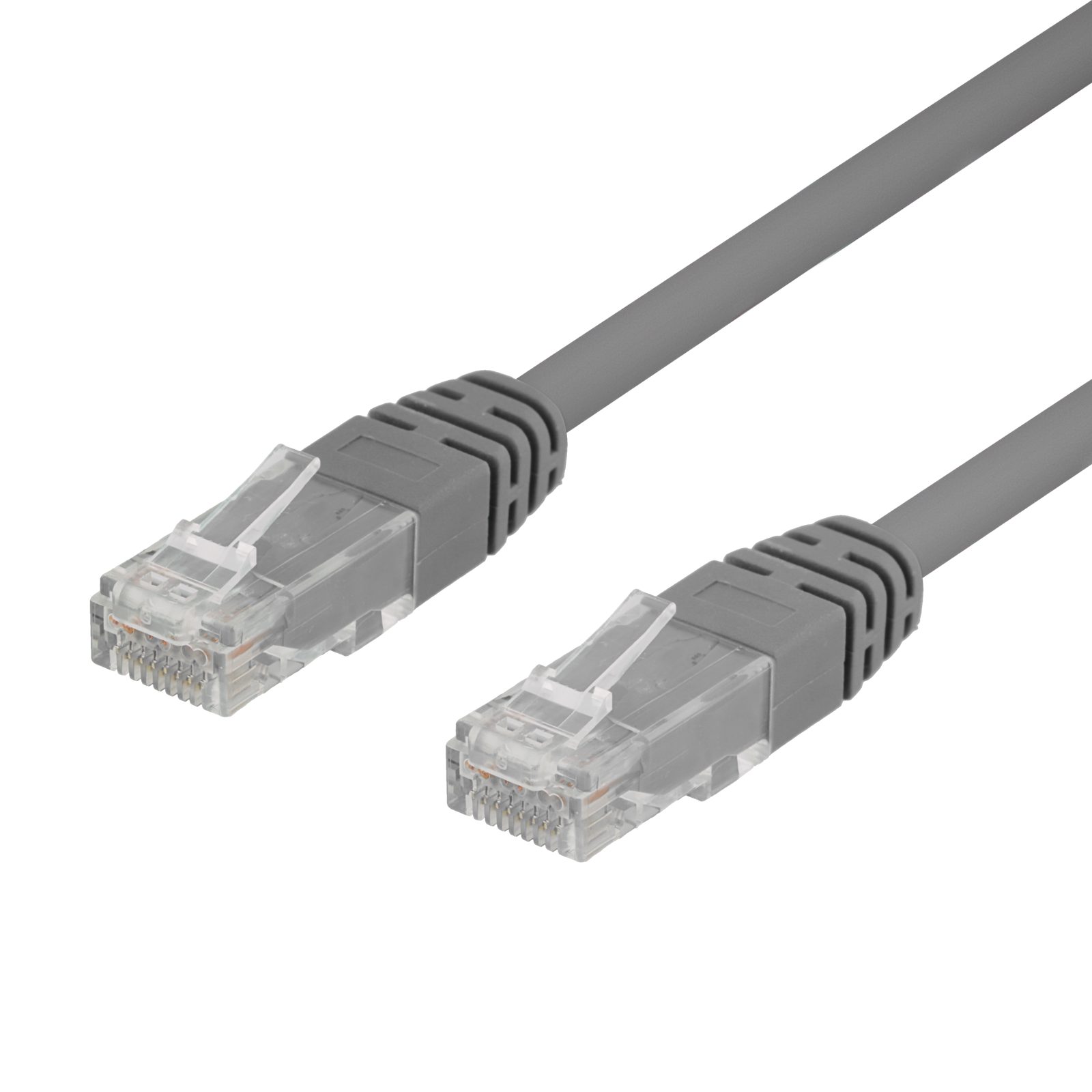 Nätverkskabel oskärmad Cat6, LSZH, 0,5 meter, 50-pack - Grå, bild 3