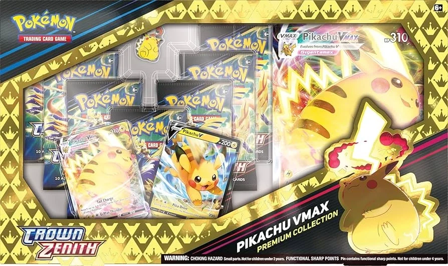 Pokemon Crown Zenith Pikachu VMAX Special Collection Box