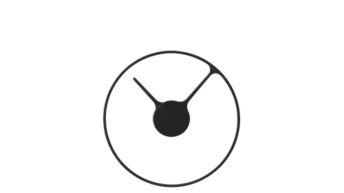 Stelton - Time Väggklocka - Svart - Ø 30 cm, bild 3