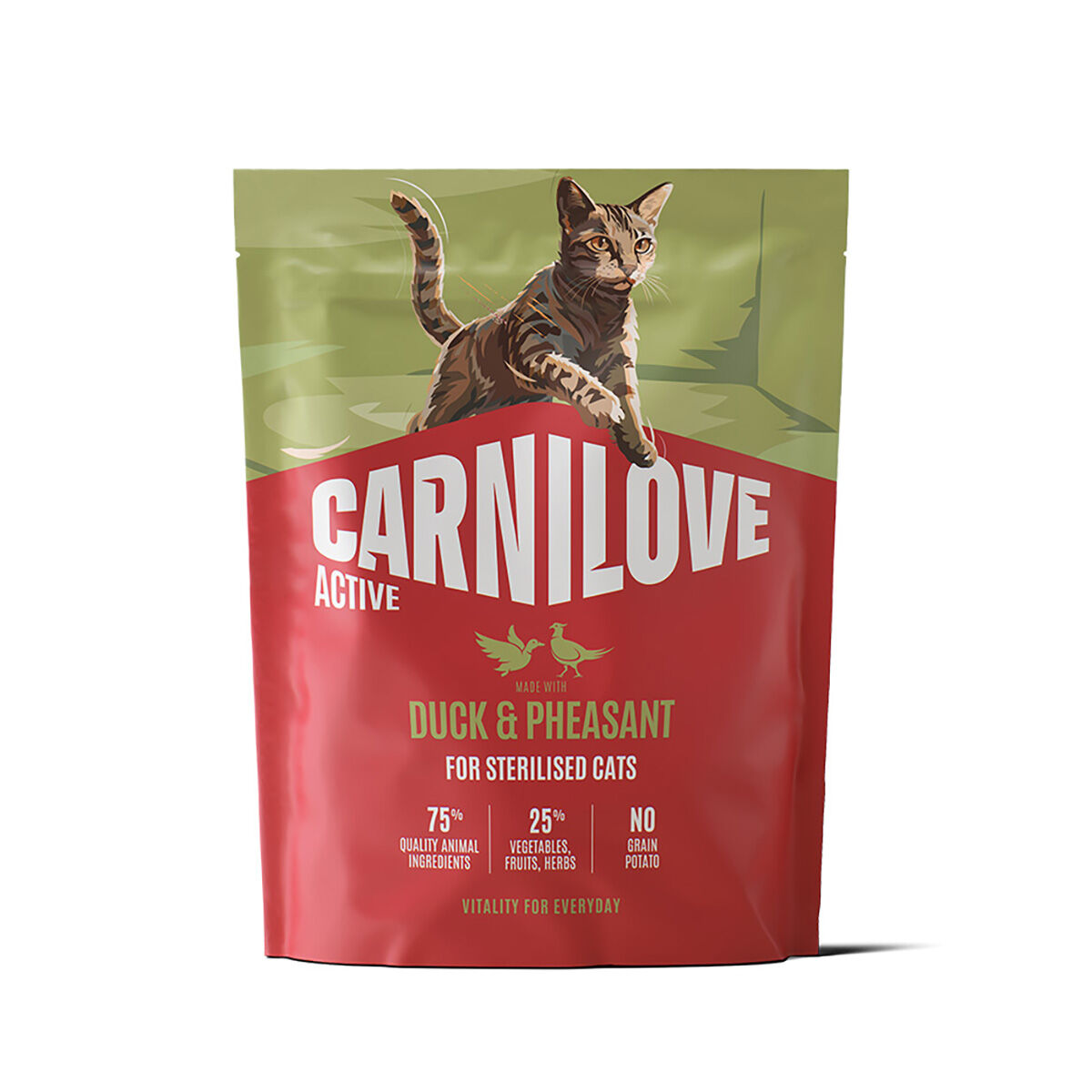 Carnilove Cat Adult Sterilised Active Duck & Pheasant Torrfoder till Katt 400 g