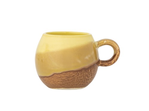 Bloomingville - Paula Cup - Yellow - Stoneware, bild 2