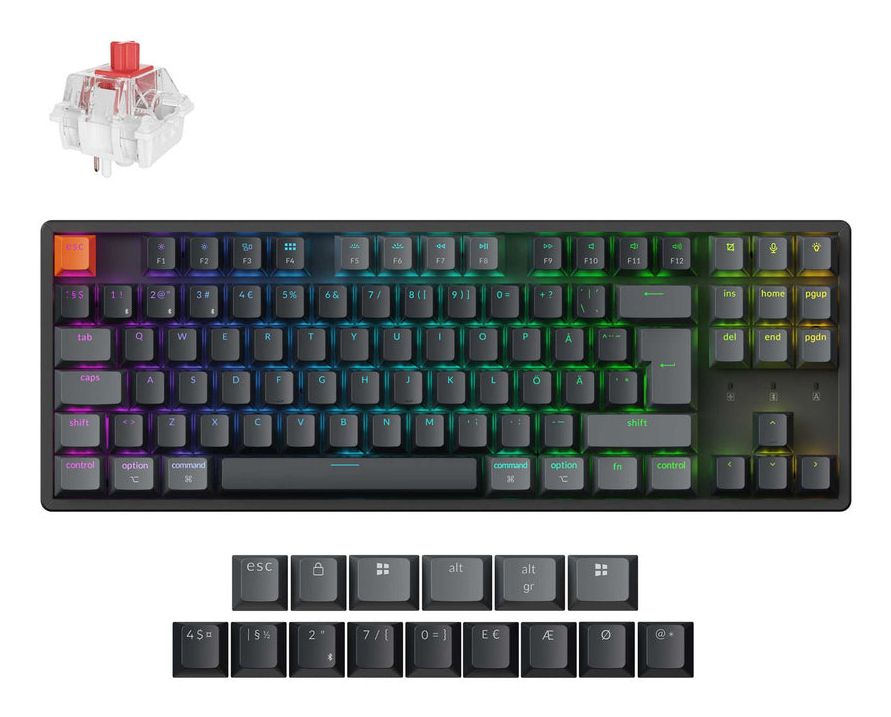 Keychron K8v2 trådlöst tangentbord