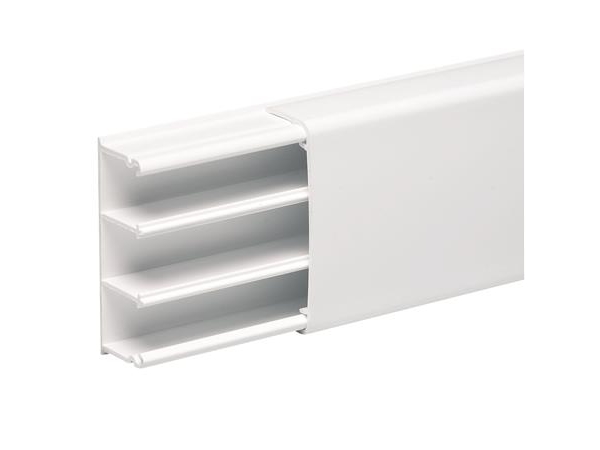 SCHNEIDER ELECTRIC Minikanal OptiLine-2560 3 fackHöjd 25 mm, bredd 60 mm, längd 2100 mmVit ral 9010 plast