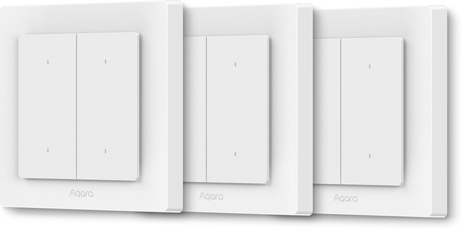 Aqara Strömbrytare H2 EU - 4 Brytare 2 Kanaler 3-pack