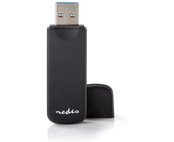 Nedis CRDRU3100BK Kortläsare / MMC / SD / SDHC / SDXC / USB 3.2 Gen1