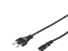 Apparatkabel C7 Svart 3 m