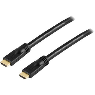 DELTACO HDMI-kabel 1.4 ha-ha Aktiv Svart 10 m