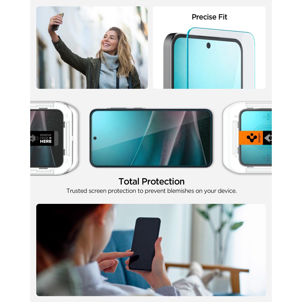 Spigen Glas.tR EZ Fit härdat glas för Samsung Galaxy A36 / A37 5G, bild 4