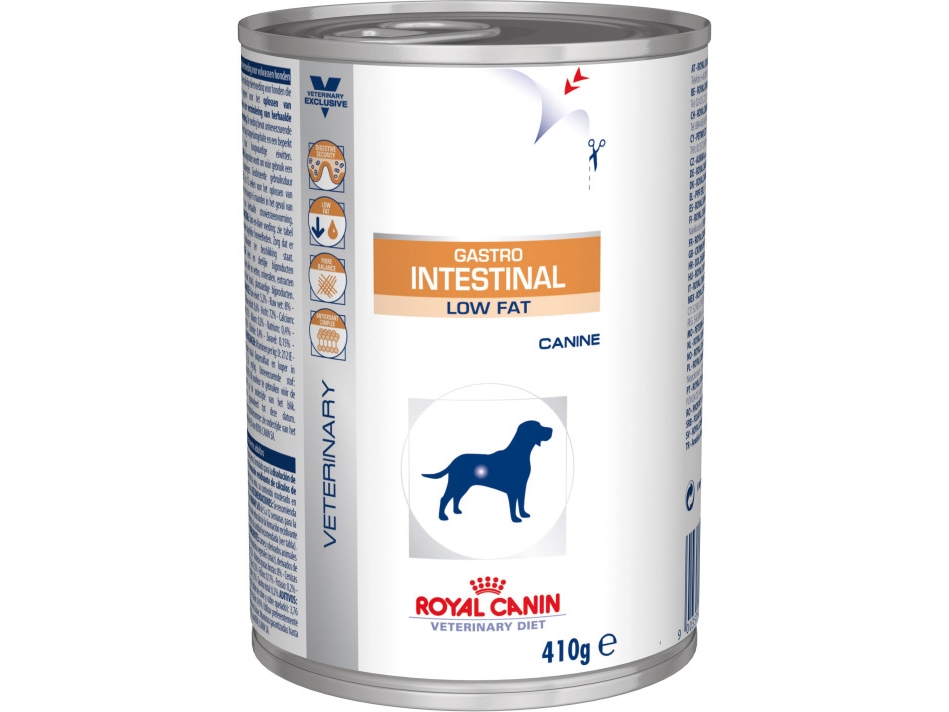 Royal Canin PIES 410 g våtfoder Gastro Intestinal Low Fat