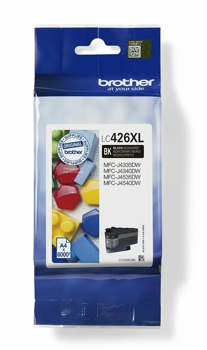 Brother LC-426XLBK, svart bläckpatron, bild 3
