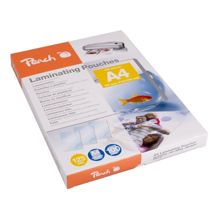 Peach Lamineringsfickor A4 100 st