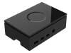 Raspberry Pi 4 Model B Case - Svart, bild 2