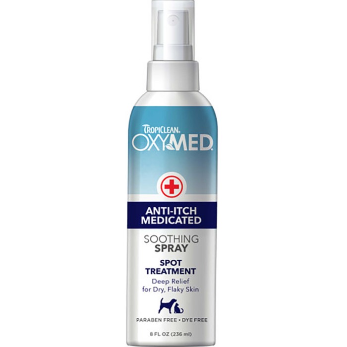 Tropiclean OxyMed Anti-Itch Soothing Spray 236 ml
