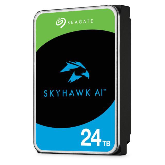 24 TB Seagate Skyhawk AI, 7200 rpm, 512 MB cache, SATA3, Surveillance med 3 års Seagate Rescue Data Recovery, bild 3