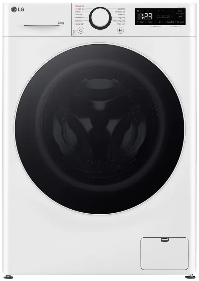 LG Kombinerad Tvättmaskin/Torktumlare CV50T6S2E1 (9/6kg)