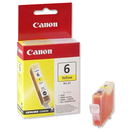 Canon BCI-6Y - Yellow (13ml), bild 4