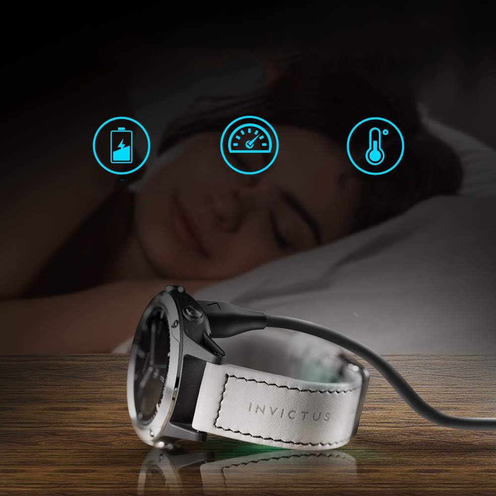 Tech-Protect MC04 UltraBoost USB-A-kabel för Garmin-klocka 1m - Svart, bild 4