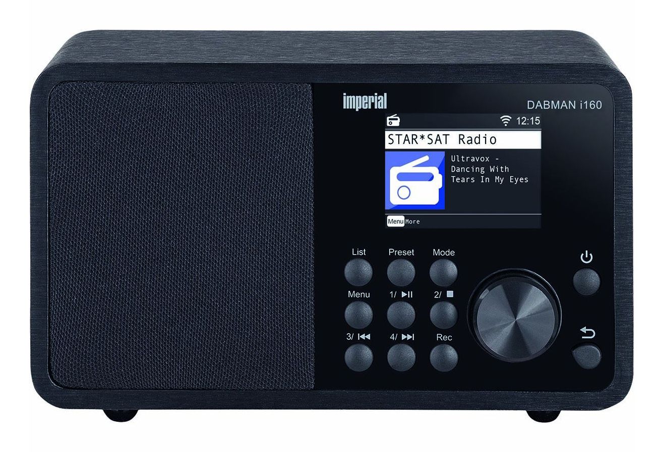 Imperial DABMAN i160 DAB+, Bärbar, Analog, DAB+, FM, 87,5 - 107,5 MHz, 174 - 240 MHz, 10 W