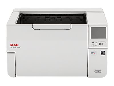 Kodak S3060f - Dokumentskanner - Dubbel CIS - Duplex - 305 x 4060 mm - 600 dpi x 600 dpi - upp till 60 sidor/minut (mono) / upp till 60 sidor/minut (färg) - ADM (300 ark) - upp till 25000 scanningar per dag - Gigabit LAN, USB 3.2 Gen 1x1