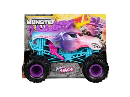 Monster Jam 1:24 Die Cast - Sparkle Smash, bild 2