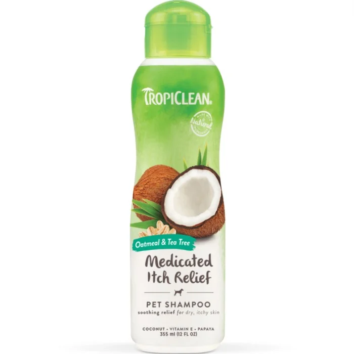 Tropiclean Medicated Itch Relief schampo hund
