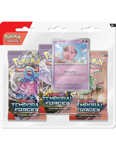 Pokemon Temporal Forces 3P Blister