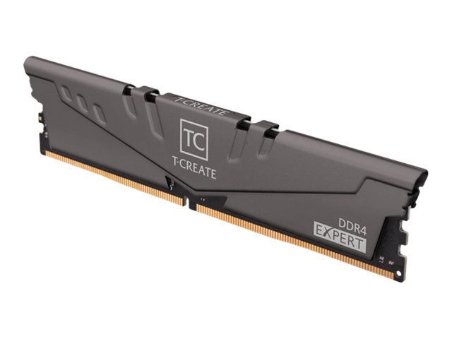 T-CREATE EXPERT OC10L - DDR4 - sats - 32 GB: 2 x 16 GB - DIMM 288-pin - 3200 MHz / PC4-25600 - CL16 - 1.35 V - ej buffrad - icke ECC - titangrå