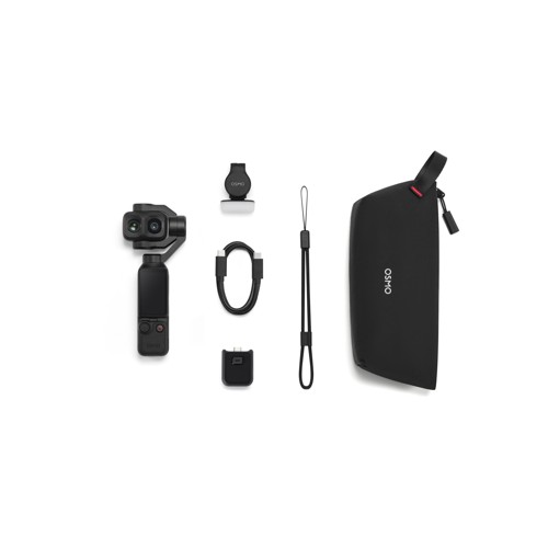 DJI Osmo Pocket 4P Standard Combo gimbal-kamera, svart