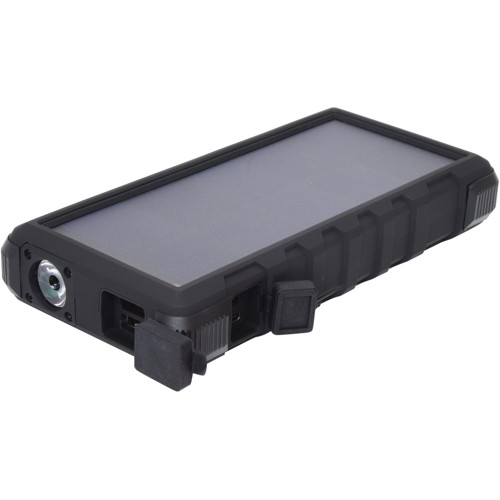 24.000 mAh Outdoor Solar PowerBank, Black